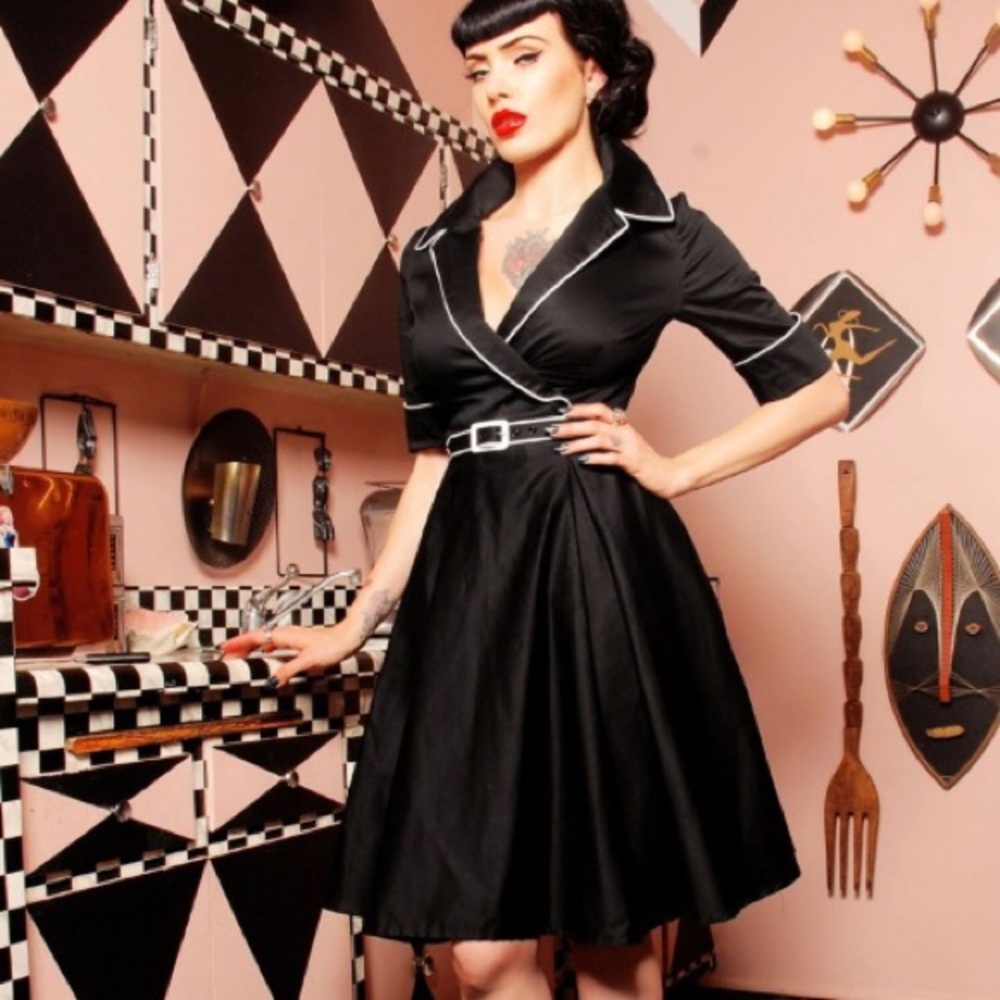 Pinup girl Haunted Housewife deadly dames dress
